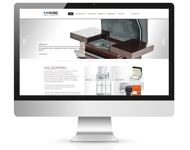 Kling GmbH Website